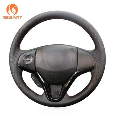 Steering Wheel Cover Wrap for Honda Eazz 3 III HR-V HRV II Fit Cit 2014-2022 E
