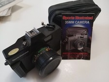 Vintage Collectible Sports Illustrated Promotional 35mm Camera With Case Used