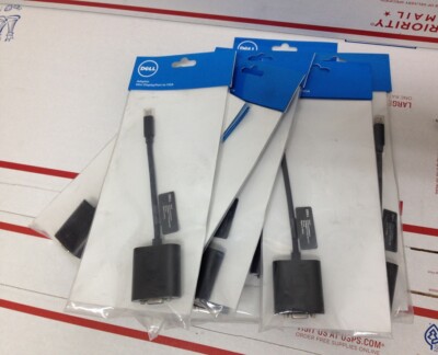 Dell 0PNKVT mDP to VGA Mini Display Port Adapter DAYBNBC084 (LOT OF 8 )