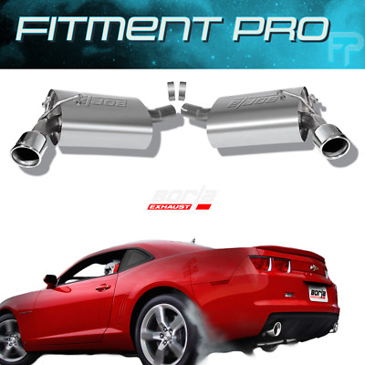 Borla Axle-Back Exhaust System Touring for 2010-2013 Chevrolet Camaro LS 11776