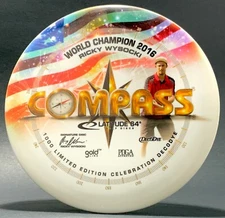 Disc Golf Latitude 64 Gold Line Compass - 2016 Ricky Wysocki World Champion 179g