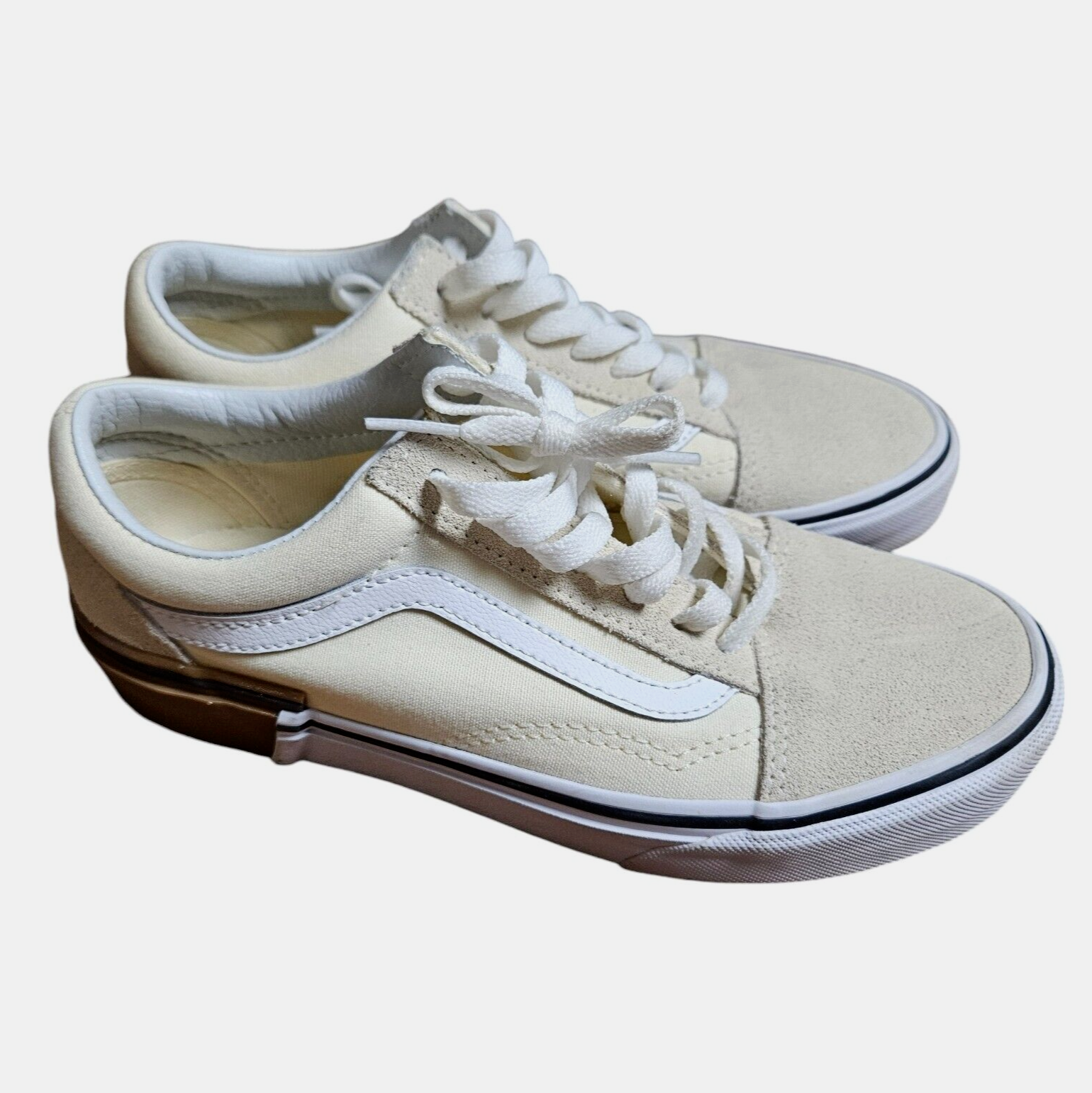 SAOLA Scarpe da skate Vans Oldol Sko Gumck Blockiche classic bianch ta USmo uomonna 5 d