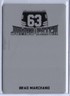 2020-21 Leaf In the Game Used Hockey Brad Marchand Black Printing Plate 1/1