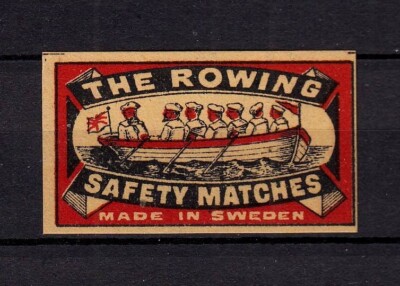 420232 / Match Label - The Rowing - Rower - Made in Sweden