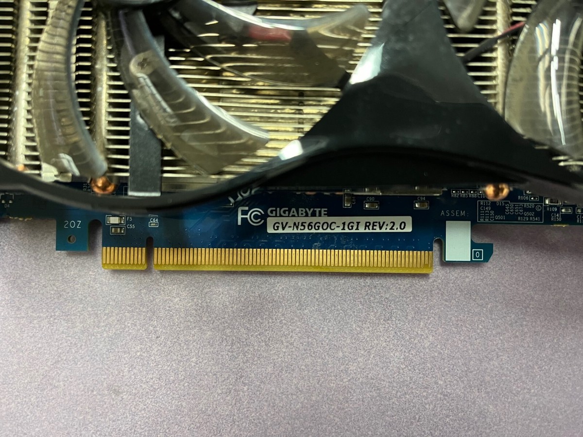 Gigabyte GeForce GTX 560 OC 1GB GDDR5 PCI-e Video card GV-N56GOC