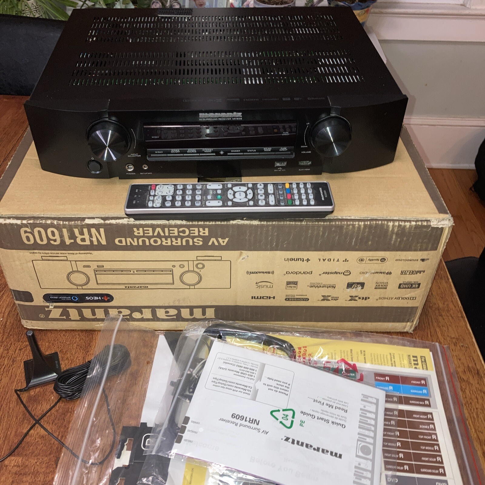 美品】 Marantz 安い NR1609 AV 2019年製 元箱あり 美品】 Marantz