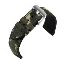 Cinturino Mimetico Verde Oliva Di Eulit / Eutec - 20, 22 MM - Ersatz-Armband