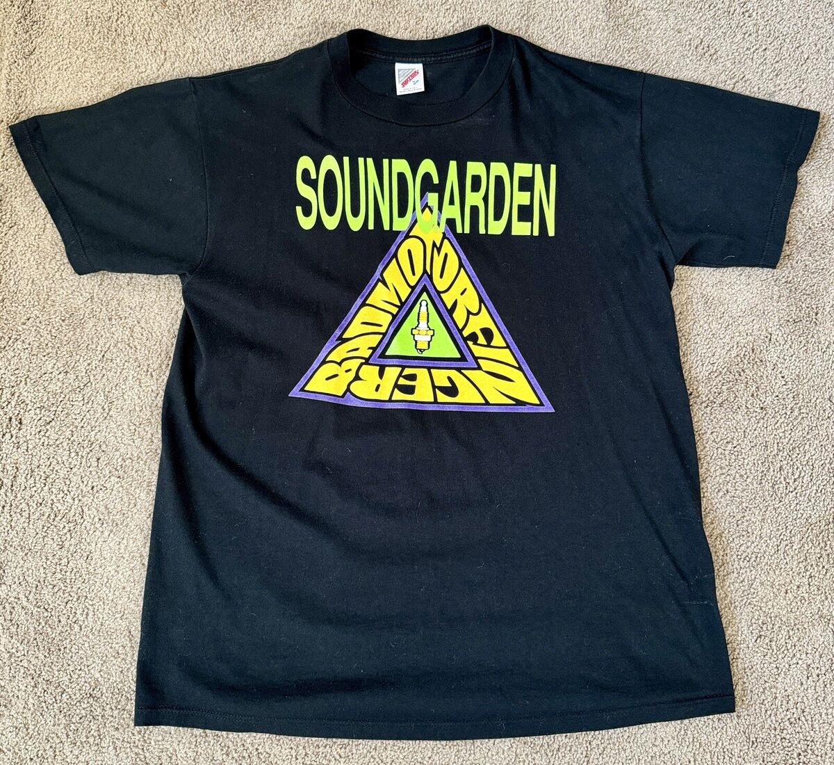Soundgarden Vintage T Shirt 1992 Lollapalooza Tour Seattle Soundgarden Vintage T Shirt 1992 Lollapalooza Tour Seattle