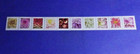 Us 5992-6001 (Dahlias) (F) Stamps Coil Strip Of 10 Shipped "No" Fold W/Back #
