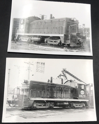 2 Diff Indiana Harbor Belt Railroad IHB #8829 NW2 Locomotive Train Photos