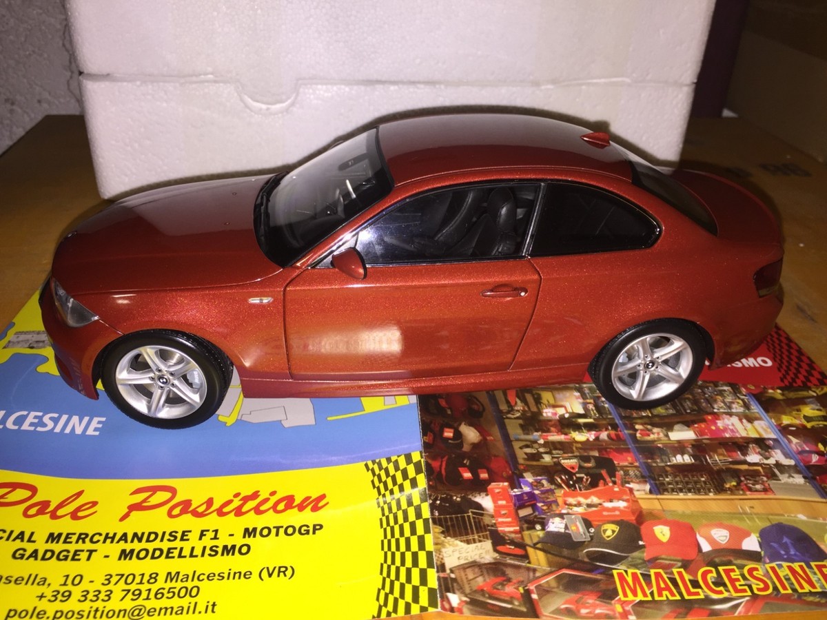 BMW - 最終値下げ！☆匿名配送☆Kyosho　BMW  1/18 1er Coupe 1:18 DEALER KYOSHO BMW 1 SERIES COUPE RED METALLIC NEW FREE