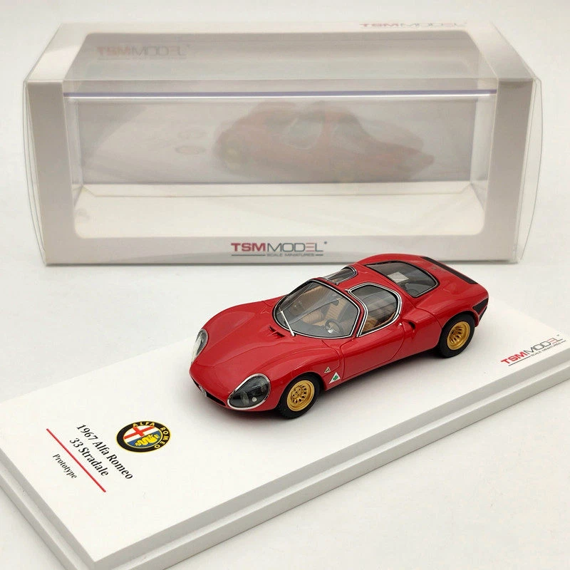 TSM Models 1:43 Alfa Romeo 33 Stradale 1967 Prototype Limited Edition Resin