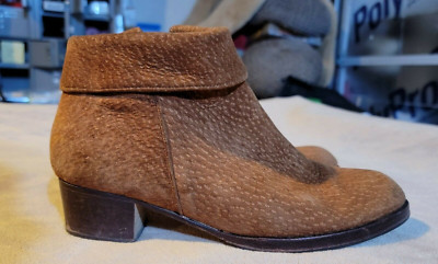 Febo Vero Cuoio Booties Brazil womens sz 9