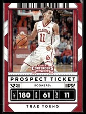 2020 Panini Contenders Draft Picks Trae Young #23 Oklahoma Sooners
