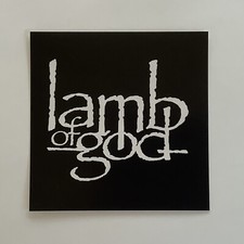 Lamb Of God Sticker 4" X 4" 457 