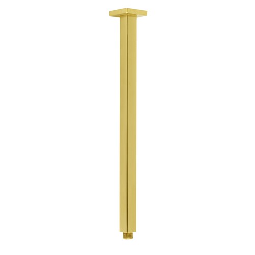 Chrome/Black Brass Shower Arm Extension Wall Gooseneck Ceiling Dropper For Head - Picture 101 of 112