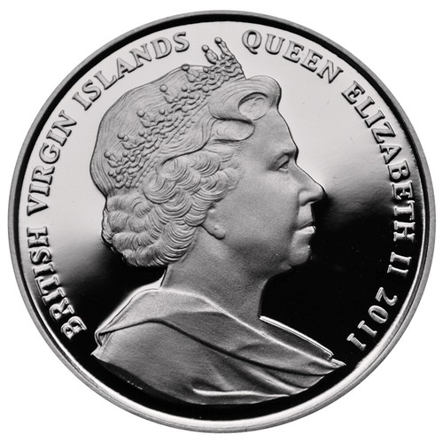 BRITISH VIRGIN ISLAND 2011 'Vitus J.Bering' 2-Coin Silver Proof Set Free Ship - Picture 6 of 6