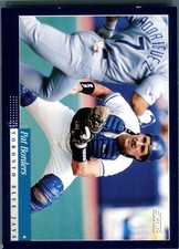 1994 Score Pat Borders #343 Toronto Blue Jays Baseball Card MLB Catcher 1992 MVP