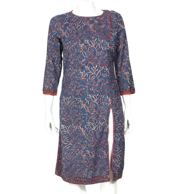 chinese dress ladies Buy Fabindia Women's Shift Cotton Maxi Dress (10487356_White/Blue_XL) at  Amazon.in