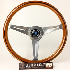 Nardi Classic 365mm Wood Steering Wheel Vintage Horn Ring Genuine Horn Button Nardi Classic 365mm Wood Steering Wheel Vintage Horn Ring Genuine Horn Button