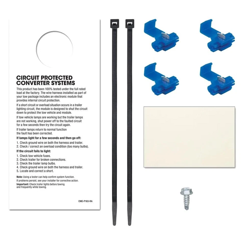 For Chevy Camaro 1997-2002 CURT Tail Light Converter Foto 2 de 3