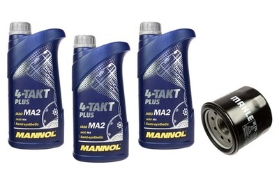 Motoröl Set Ölfilter OC575 10W40 3 Liter für Arctic Cat Kawasaki KFX Yamaha YFM