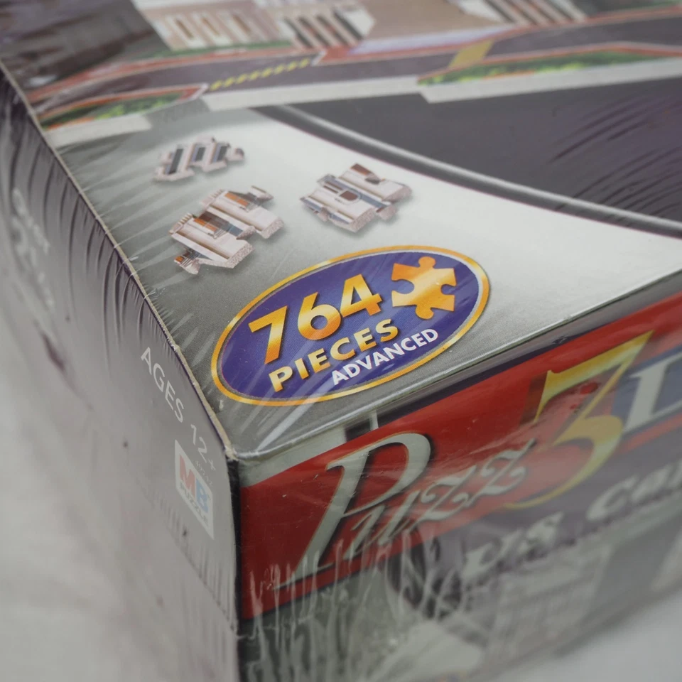 Rompecabezas 3D US Capitol Puzz 2005 Milton Bradley 764 piezas - Nuevo en caja - Sellado Foto 3 de 4