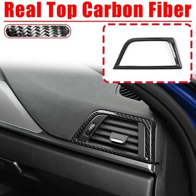 Schwarz Carbon Right Air Condition Vent Trim Für BMW 3 Series F30 F31 2013-2018