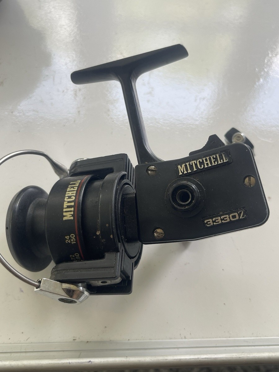 Vintage Mitchell 3330Z Spinning Fishing Reel ~ Made in France