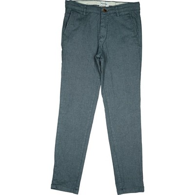 JACK & JONES W30 L28 Slim Stretch Jeans Marco Men Blue Gray Chino Fabric 46