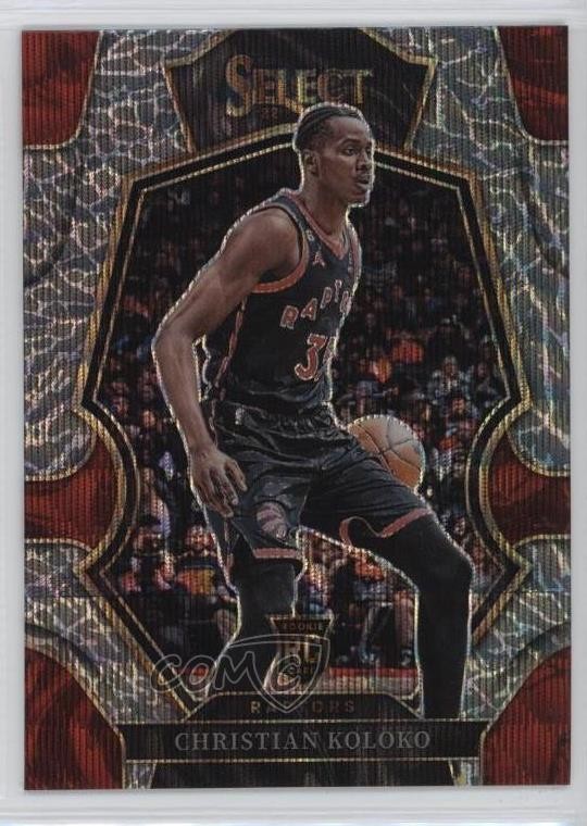 2022-23 Panini Select Premier Level Elephant Prizm Christian Koloko #185 19fe