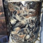 Anheuser Busch Budweiser Animal Families Series WOLF Family Lair Stein CS368‼️ — photo 3