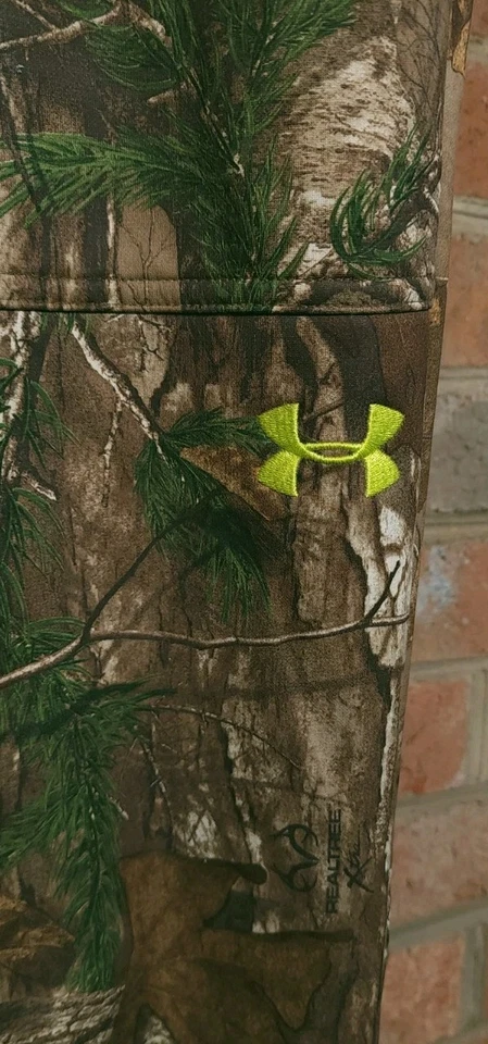 Under Armour Mens 36x29 XL Scent Control Camo Hunting Pants RealTree Xtra - Image 4 of 4