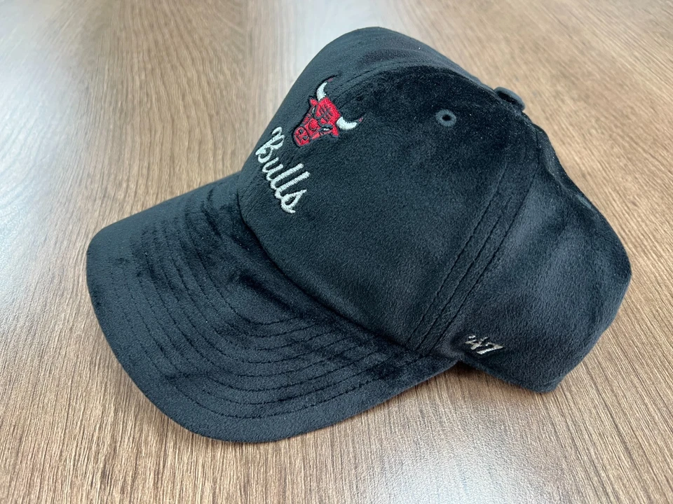CHICAGO BULLS 47 ЭНЕРГИЧНЫЙ ВЕЛЮР ОЧИСТИТЬ РЕМЕНЬ НАЗАД ШЛЯПА ЖЕНСКАЯ КЕПКА НОВЫЙ $35 - Изображение 2 из 4