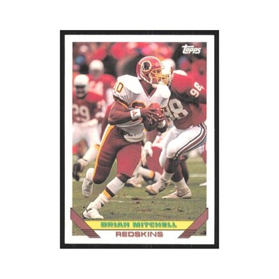 1993 Topps Brian Mitchell Redskins #476