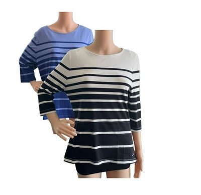 Joy Damen T-Shirt LISA 3/4-Arm Gestreift  Gr. 38 40