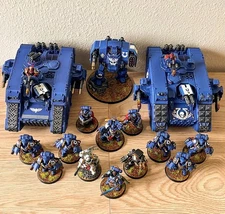 Warhammer 40k Primaris Space Marines - Painted Ultramarines Army - BoxedUp (378)