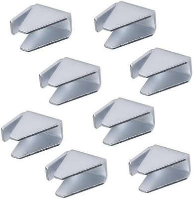 #ad Metal Cabinet Shelf Clips for Husky Garage Removable 8 Pack Sliver $18.74