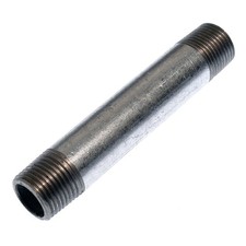 Rohrdoppelnippel RD 23-12300, R 1/2" 300 mm Rohrlangnippel Stahl verzinkt