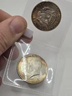 (2)  40% Kennedy Silver Half Dollar ☆1232 ☆ Rainbow Toning