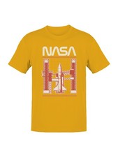 Officially Licensed Nasa Space Shuttle Design Men's T-shirt