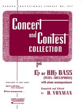 Concert and Contest Collection for Bass/Tuba (B.C.): Piano Accompaniment (Englis