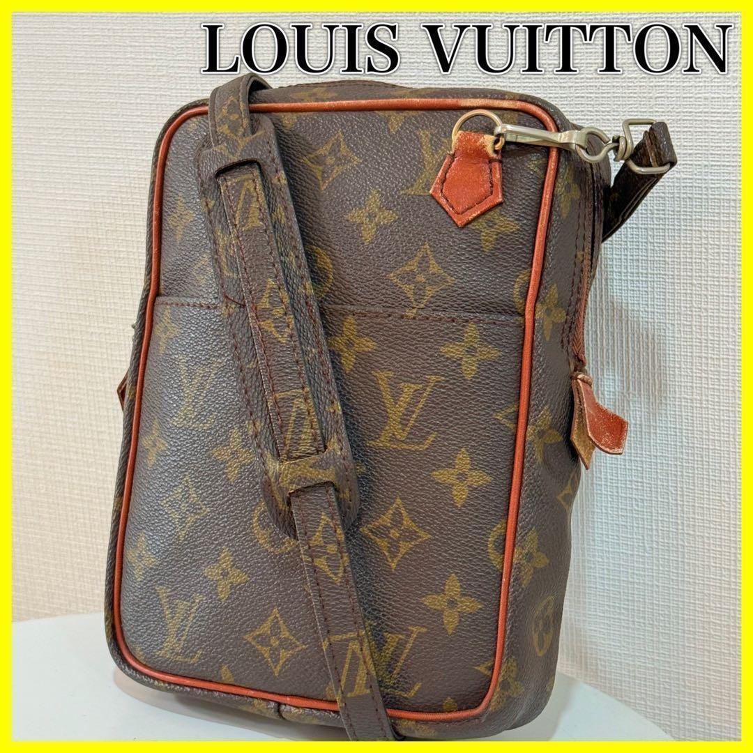 Excellent Condition LOUIS VUITTON Monogram Shoulder Bag From Japan