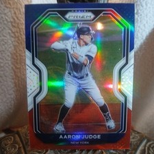 Aaron Judge 2021 Panini Prizm Tier III  Red White & Blue Prizm #212 Yankees 