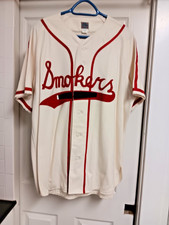 EBBETS FIELD FLANNELS 1954 TAMPA SMOKERS AUTHENTIC VINTAGE MILB JERSEY