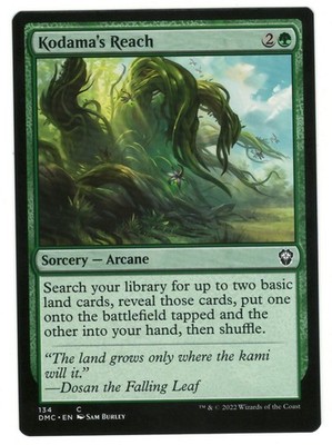 MTG Kodama's Reach Dominaria United Magic The Gathering TCG