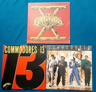 LOT of 3 Commodores LP 13 6054ML, United 422-831-194-1-Y-I, Heroes M8-939M1 vg+