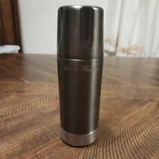 High Camp Flasks Torch Flask Gunmetal 6 oz - Easy Fill - Easy Clean