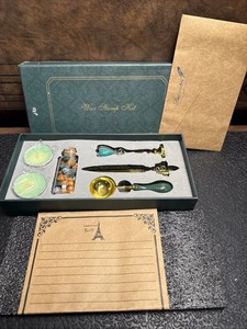 Wax Sealing Stamp Set Sealing Metal Bonsai Tree Stamp Kit Melters Stamps Wax