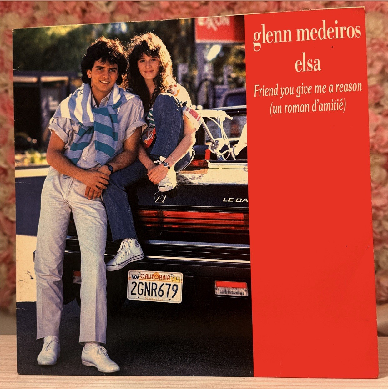 Glenn Medeiros Friend You Give Me The Reason 12” Maxi Single French Pressing